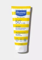 Mustela Solaire Lait Solaire Très Haute Protection Spf50+ T/100ml à PODENSAC