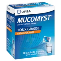 Mucomyst 200 Mg Poudre Pour Solution Buvable En Sachet B/18 à PODENSAC