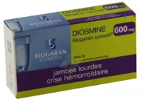 Diosmine Biogaran Conseil 600 Mg, Comprimé Pelliculé à PODENSAC