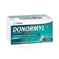 Donormyl 15 Mg Comprimés Pelliculés Sécables T/10 à PODENSAC