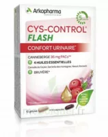 Cys-control Flash 36mg Gélules B/20 à PODENSAC