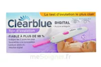 Clearblue Test D'ovulation B/10 à PODENSAC