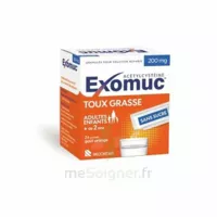 Exomuc 200 Mg, Granulés Pour Solution Buvable En Sachet 24 Sachets/3g à PODENSAC