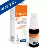 Pileje D3 Biane Spray 1000 Ui - Vitamine D Flacon Spray 20ml à PODENSAC