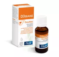 Pileje D3 Biane Gouttes - Vitamine D Flacon Compte-goutte 20ml à PODENSAC
